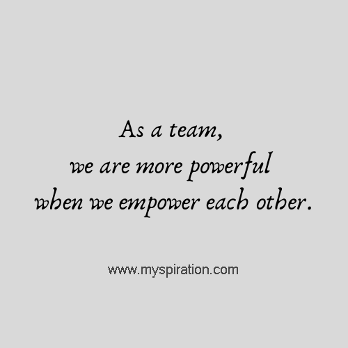 As a team, we are more powerful when we empower each other.

#Business #Finserv #Banking #AI #Cloud #Robotics #Industry40 #IoT #Blockchain #SocialMedia #ThinkBigSundayWithMarsha #Insurance #Fintech #Marketing #PositiveVibes #Success #Innovation #Quotes #Mindfulness #SundayVibes