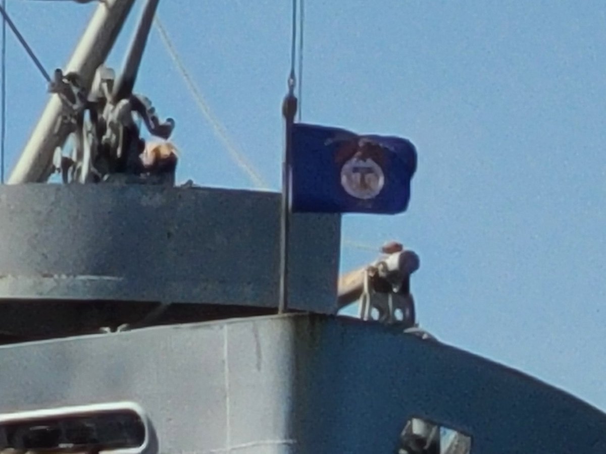 rgolucky's tweet photo. @mercoglianos @AMMWWII I was having lunch &amp; watching this video at #laharbor next to #LaneVictory ship https://t.co/10OUp7hsuH