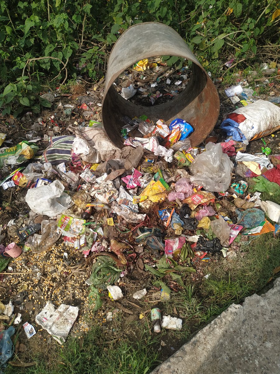 Sir,
This is the condition of one of the dustbin container at Chuda Mill Lane of ward no 5 of Bhadrak Municipality in Charampa. Please looked into this🙏.
<a href="/DM_Bhadrak/">District Administration,Bhadrak</a>
<a href="/eobdkmunicipal/">Bhadrak Municipality</a>