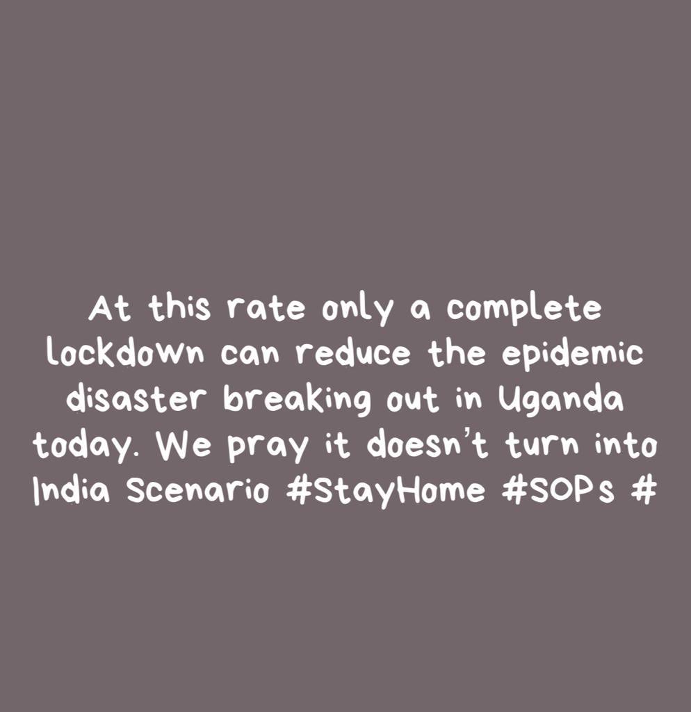 From a friend in the UK. We are better safe than sorry #stay at home #save lives #covid is real #SOPs ⁦<a href="/MinofHealthUG/">Ministry of Health- Uganda</a>⁩ ⁦<a href="/JaneRuth_Aceng/">Dr. Jane Ruth Aceng Ocero</a>⁩