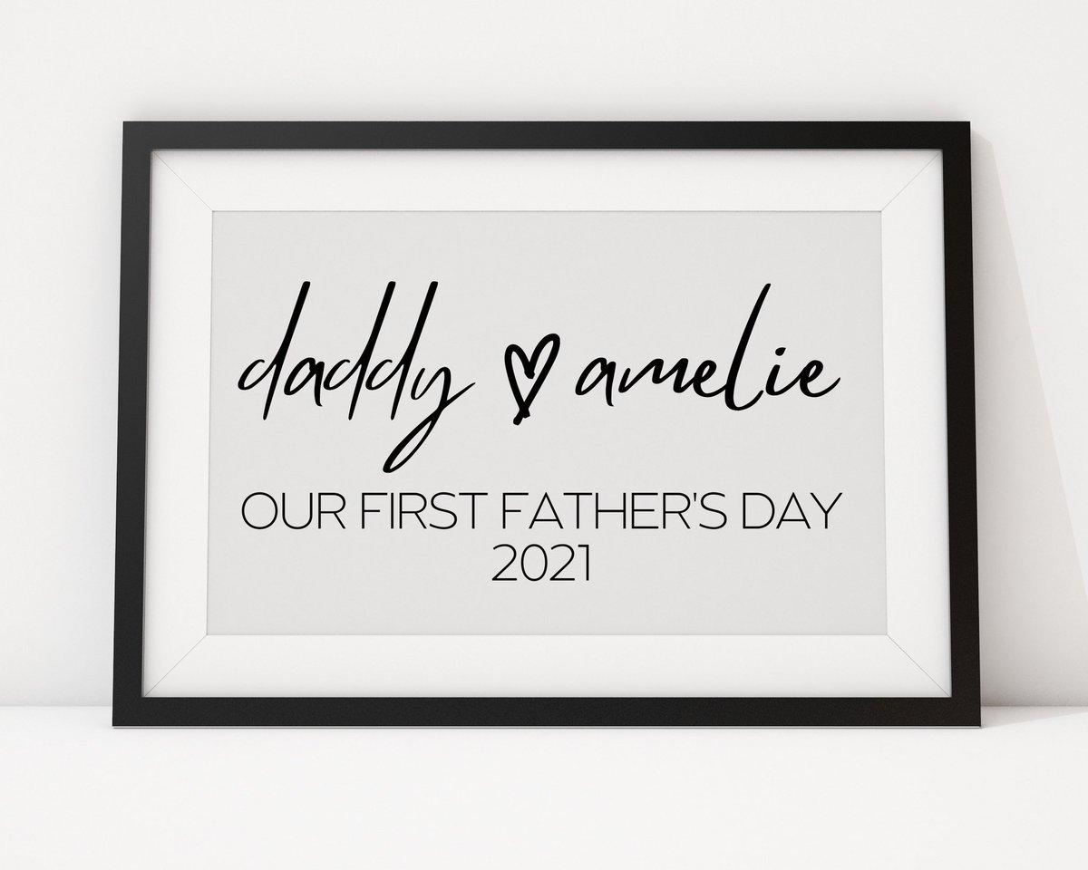 LooPrints's tweet photo. Not too late to order for Father’s Day, available framed or unframed and personalised with the wording of your choice. Perfect keepsake Father’s Day gift #fathersday #fathersdaygiftideas #etsy #SmallBusiness https://t.co/NUDFMuzlCI
