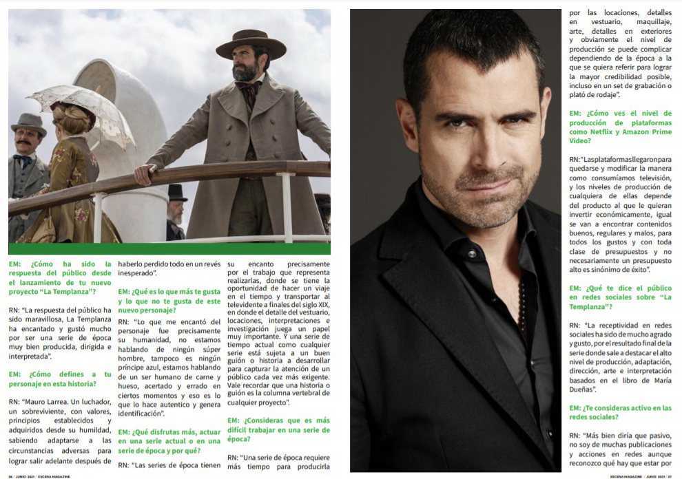 MarinaS31877687's tweet photo. Rafael Novoa en revista #EscenaMagazine junio 2021 @NovoaRafaell https://t.co/RKGuknyn62 https://t.co/cCbSQWQCWf