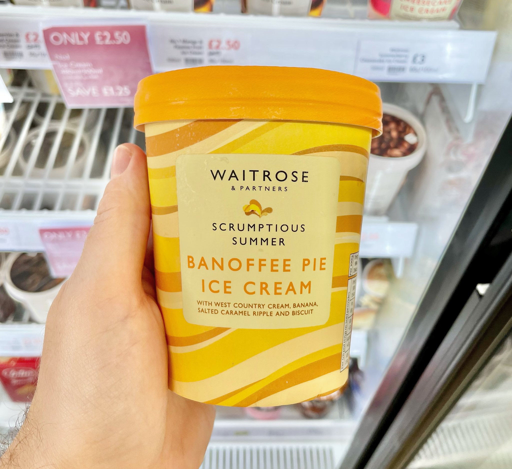 Waitrose 2024 ice cream