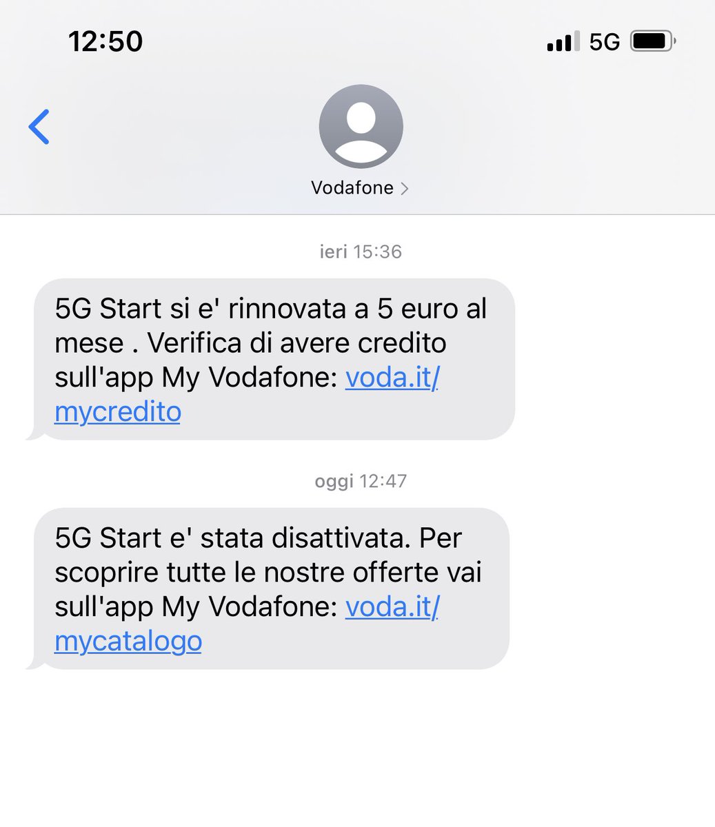 mdimarx's tweet photo. @VodafoneIT mi spiegate questo messaggio senza che nessuno abbia fatto nulla e il credito è più che sufficiente??? https://t.co/Ajw8PHklAh