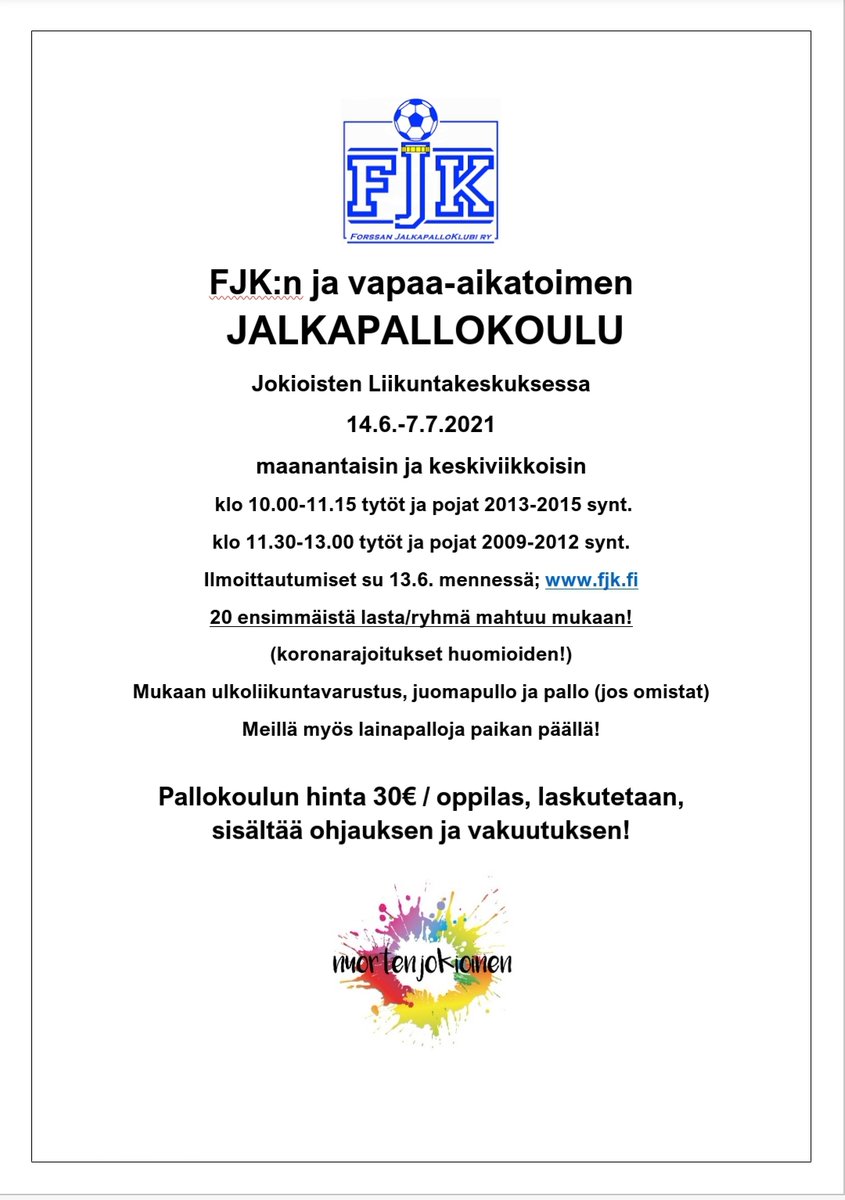 Forssan Jalkapalloklubi tweet media