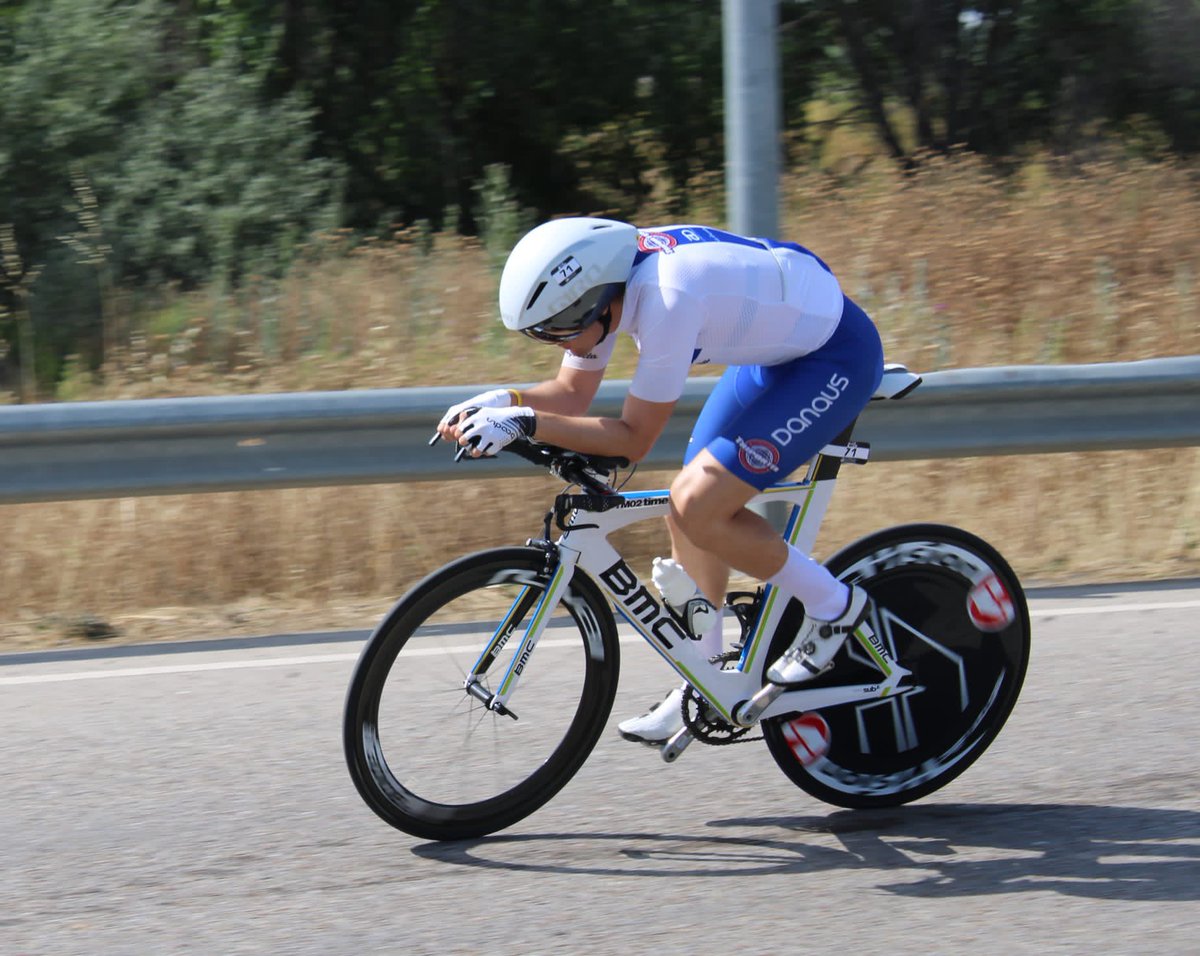 ¡Podium en la contrarreloj de San Martín de la Vega! 🙌🏼🙌🏼

🥇sub23 <a href="/DepablosRaul/">Raul de Pablos</a> 
🥉máster 40 <a href="/insupol/">insu</a> 

¡Enhorabuena ! 👏🏼👏🏼👏🏼

#TriporterDanaus #lagrupetta #ciclismo #cycling