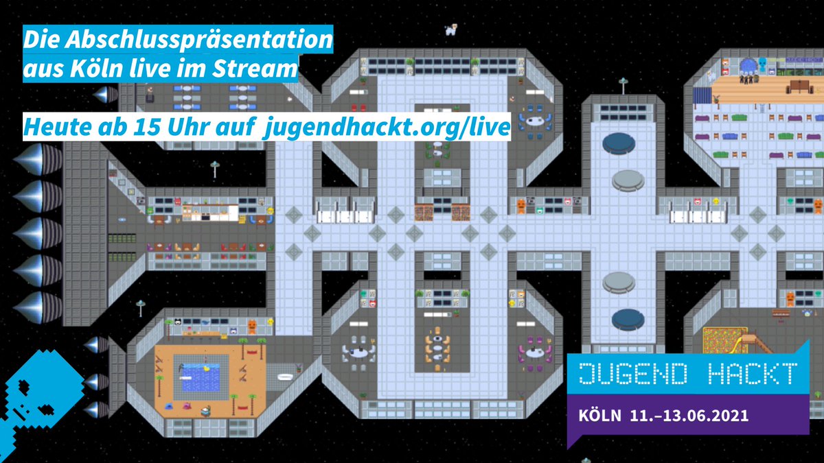 Wir konnten schon mal hinter die Kulissen schauen: Fünf Software-Projekte haben die Teilnehmer*innen von <a href="/jugendhacktcgn/">Jugend hackt Köln</a> übers Wochenende gemeinsam entwickelt. Was das für Ideen sind und wie sie diese umgesetzt haben, erfahrt ihr ab 15 Uhr auf jugendhackt.org/live/ #jhcgn21