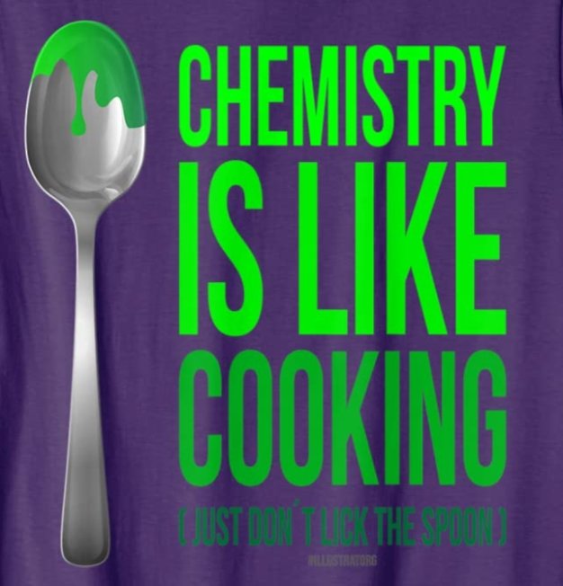 Illustratorg's tweet photo. Chemistry is like cooking... T-Shirt https://t.co/5UE8L3jGUB https://t.co/DreuJBa9Fo