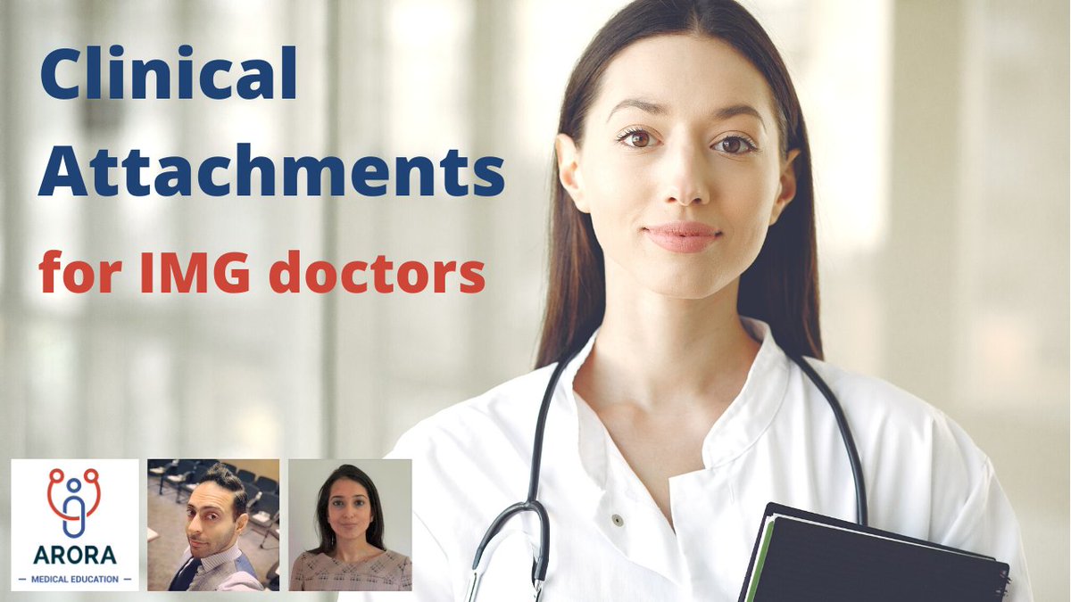 📚📱 Clinical Attachments for IMG doctors... have a read here 👉 ow.ly/4bZt50EUtwW

#Meded #FOAMed #FOMed #MedicalEducation #CanPassWillPass #MedTwitter #iWentWithArora
