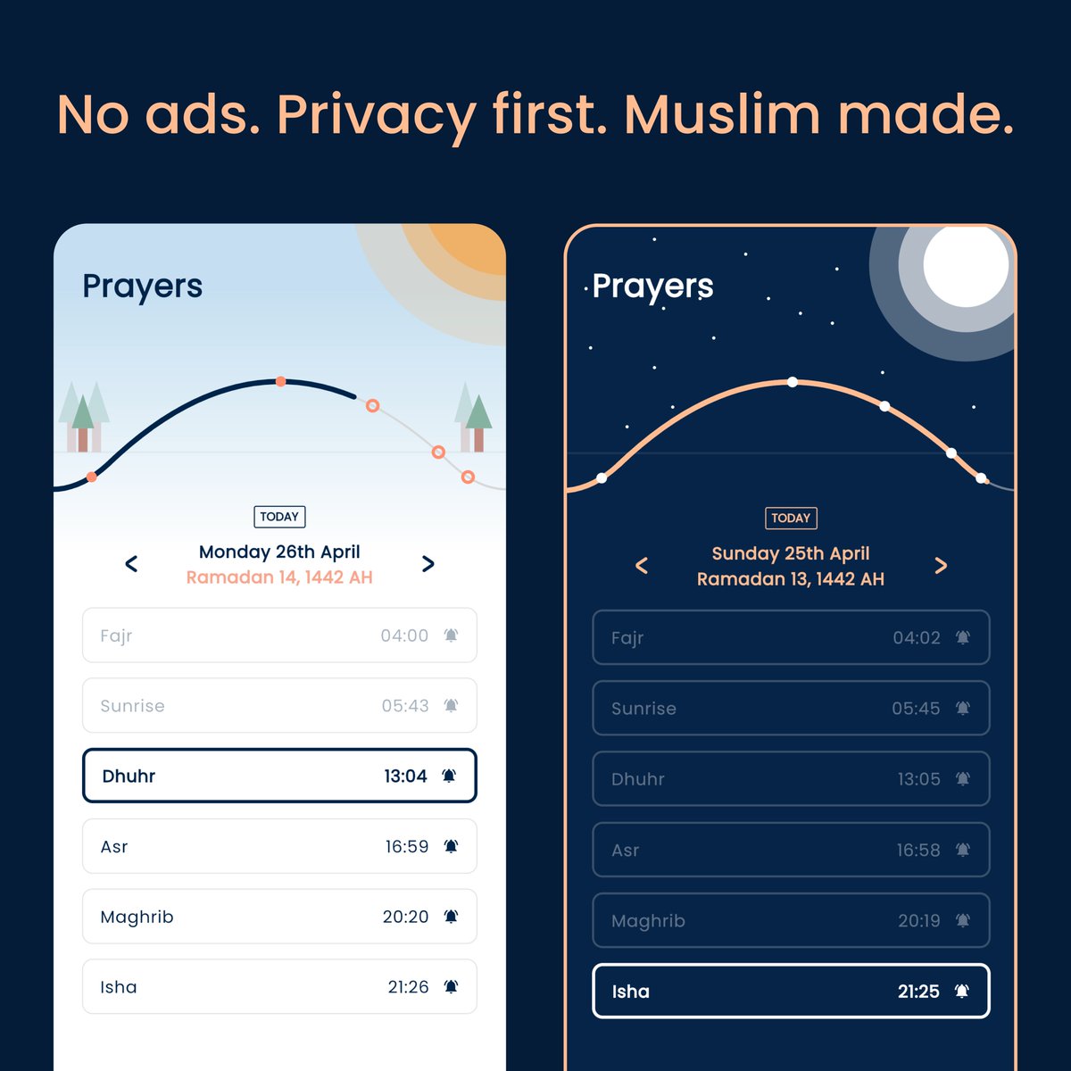 ThePillarsApp's tweet photo. Why download @ThePillarsApp? It's simple.

✅ No ads
✅ Privacy focused
✅ Muslim made
✅ Simple &amp; clean design
✅ Earlier or later Asr options
✅ Free widget included

PLUS many more big exciting features to come 👀

Oh, also it's FREE!

Share with others. Share the reward. ⚖️ https://t.co/HkYmSf4rOq