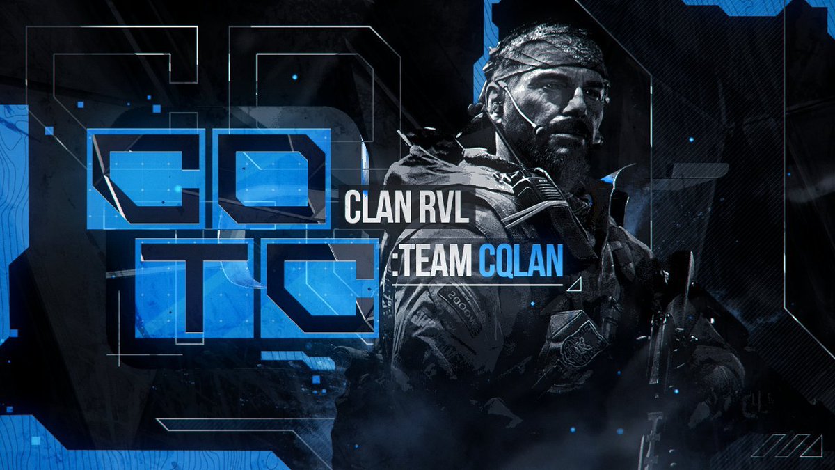 Clan_RvL's tweet photo. RvL Clan COTC : Team CQLAN
公開しました！
ご視聴よろしくお願いします！！！
Edit by @__CyeL__  
Thumbnail by @IX4XA 
https://t.co/wsy7DrGy8Z https://t.co/6468EZrPOW