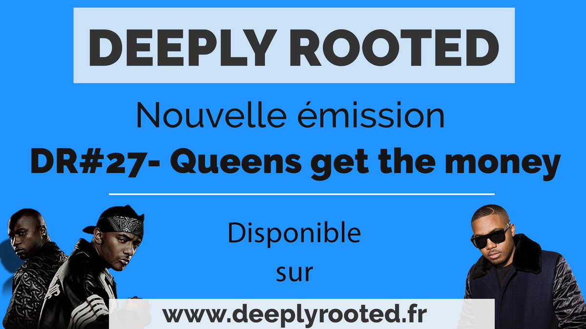 DeeplyRooted_fr's tweet photo. 🔵 Nouvelle émission : DR#27 : Queens get the money

Nous partons à l’abordage d’un autre burrough de New York dans cet épisode, et pas des moindres puisque nous nous attaquons au Queens !

Pour écouter le podcast : https://t.co/4bKj1ubsI2 et toutes les plateformes de streaming. https://t.co/GPMWPumZNh