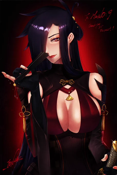 クライスさん納品!(skeb)
色白の黒髪妖艶キャラすこなんだ… 