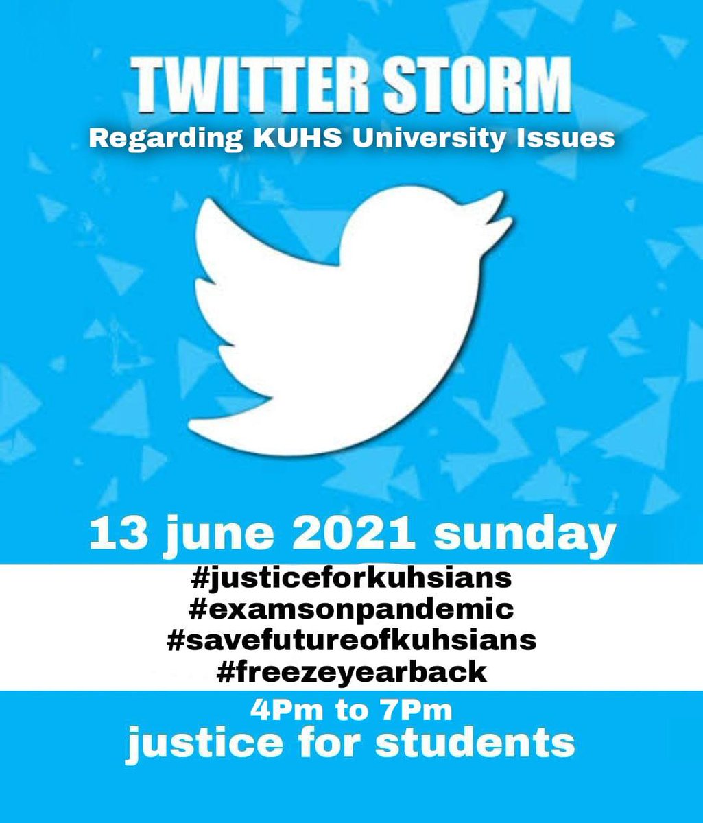 Shina65451233's tweet photo. #justiceforkuhsians
#examsonpandemic
#savefutureofkuhsians
#freezeyearback https://t.co/Y5RDvgyjH5