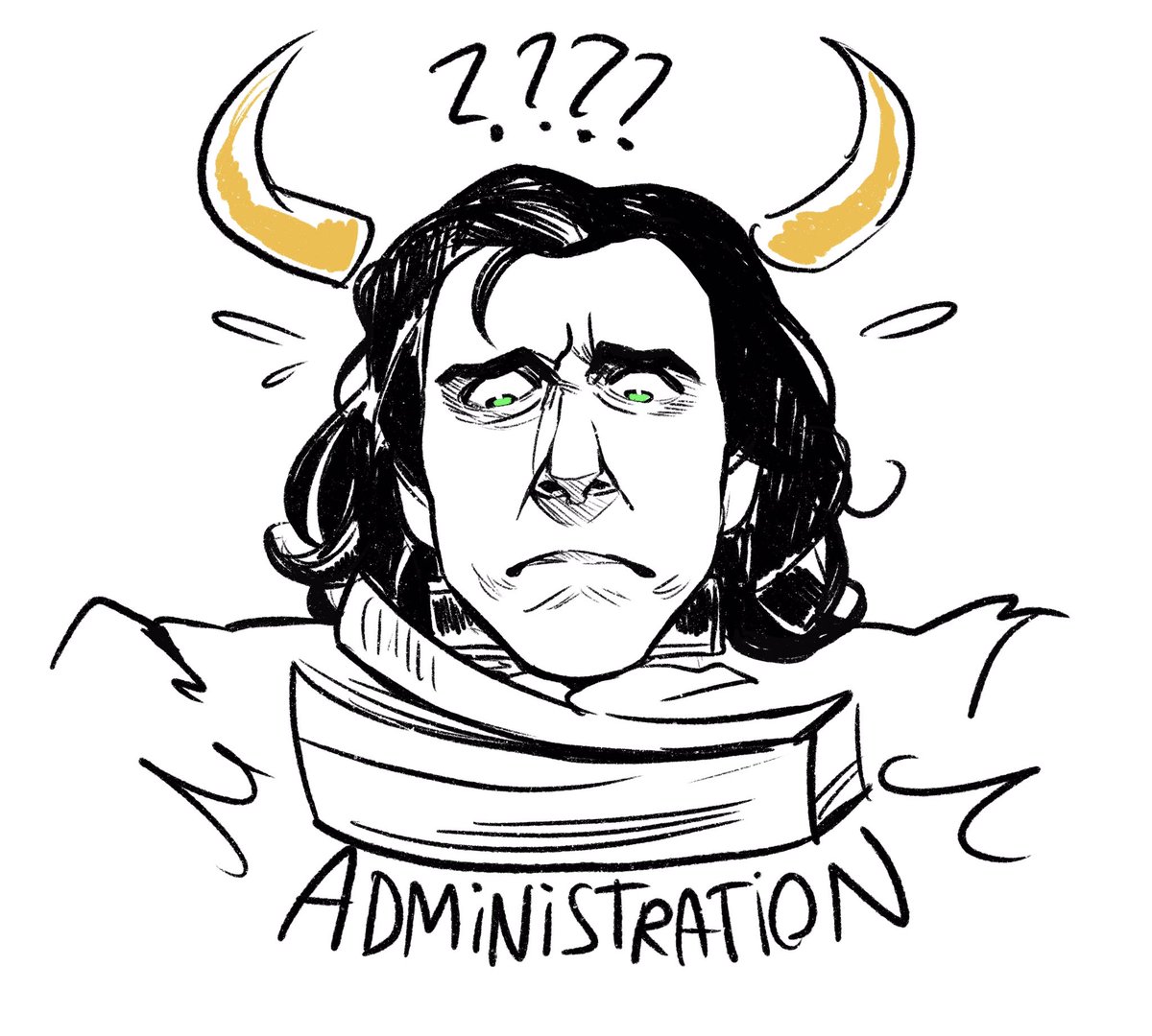 I love those jokes about Administration being the ultimate nemesis bc it's true. 
#Loki 