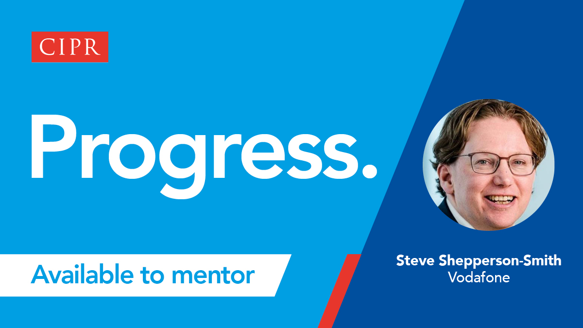 CIPR_Global's tweet photo. Reputation Management expert and Africa PR lead for @VodafoneGroup, @SteveShepSmith is available to mentor and can help members with:

• Business
• Finance
• Internal comms
• International PR

Learn more about Steve: https://t.co/okCOMYsTsX

#YourCIPR #CIPRProgress https://t.co/xzkFDzNXcO