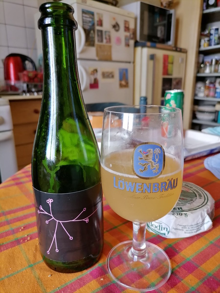#gose brettée de la nano brasserie SPO. Les notes salines équilibrent parfaitement les saveurs boisées et de schnaps apportées par le passage en fût. Le talent semble également reparti dans la famille <a href="/BieresBendorf/">Brasserie Bendorf</a> ! Bravo et merci pour ce moment ! #bière #barrelaged #brett