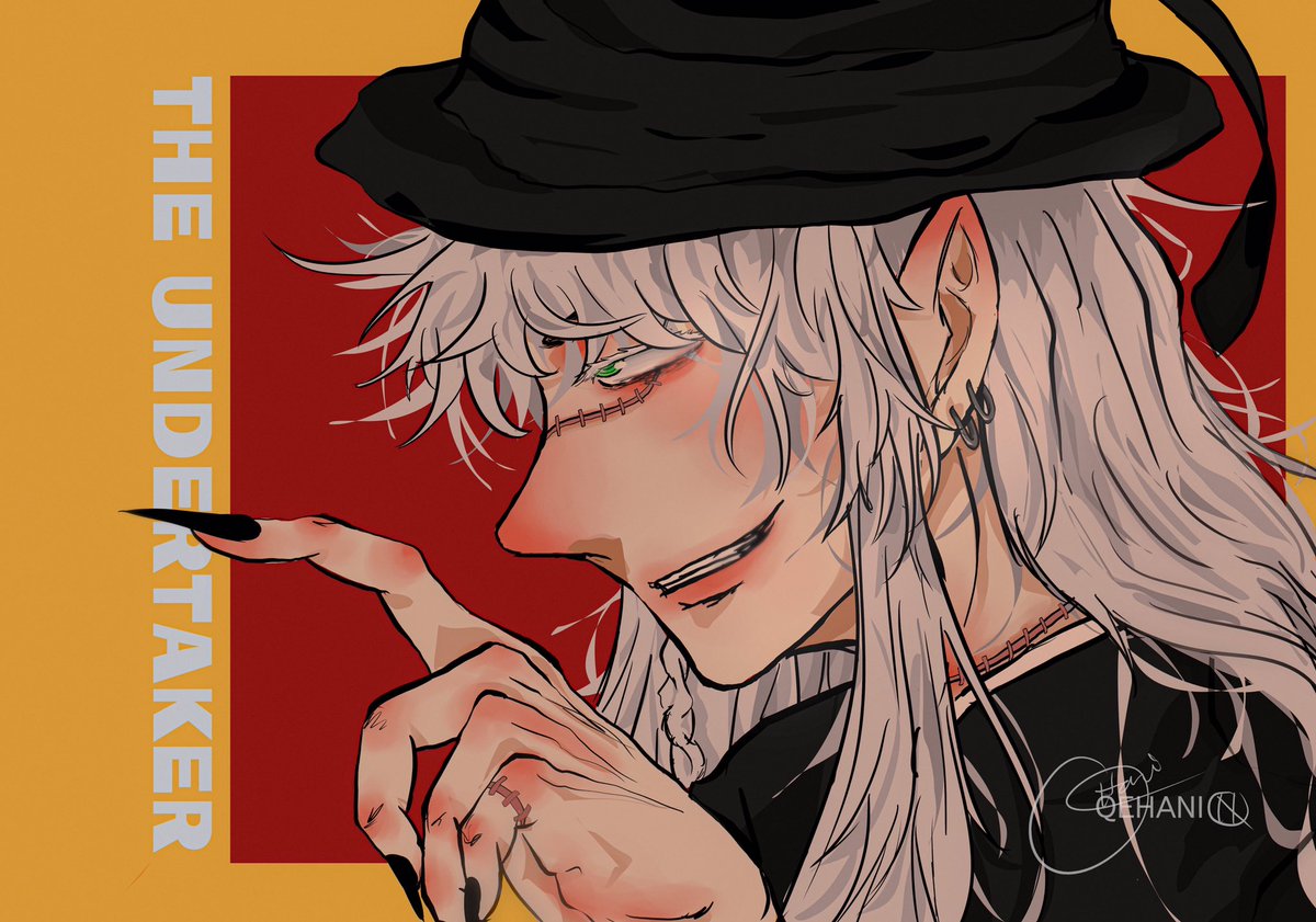 hanibeets's tweet image. #blackbutler | the undertaker

a gift for my friend ~ &amp;gt;^&amp;lt; and w-wait i reached 600M already? wHATTT WAIT WHAAAATTTT I PROMISE ILL GIVE U MORE ART, PREPARE UR HEART ! 🔫 WE’LL CELEBRATE TOGETHER I SWEAAARRRR 💞

#artph