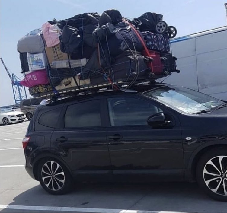 You know you are going to Tunisia when you see cars looking like this...