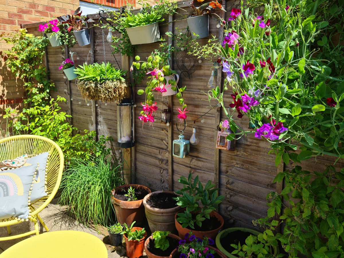 McSlippers's tweet image. Colourful fence!