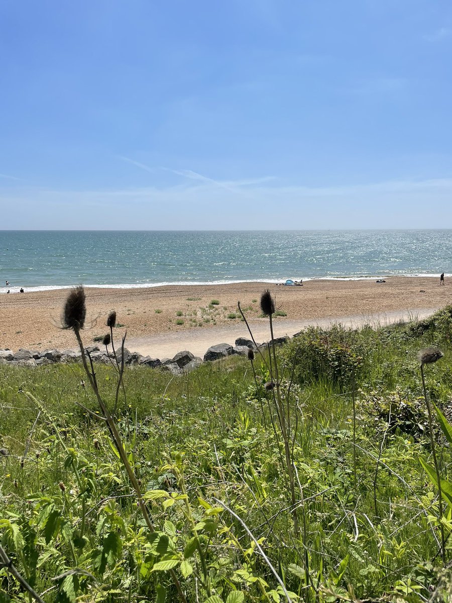 andy_sometimes's tweet image. This was much needed yesterday and what a day’s weather #thesea #southcoastuk