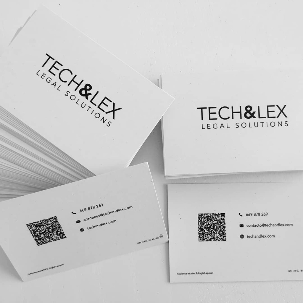 techandlex's tweet photo. ¡Por fin tenemos las primeras tarjetas de visitas! Después de dudar si hacerlas o no, y que nos las pidáis tanto...
Al final nos hemos decidido, eso sí... ¡con papel reciclado! 🌳

#abogacía #gestoría #tecnología #pta #málaga #abogados #derecho #derec… https://t.co/MnIiXqwv4x https://t.co/lpe0KsYTuP
