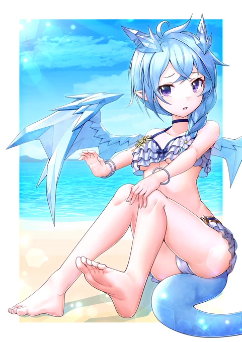 水着シェフィちゃん描きました!

6月更新分 2/4
#プリコネR  
#イラスト
#シェフィ 