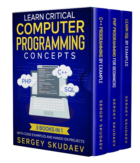 WebdevSerge's tweet image. Learn Critical Computer Programming Concepts: Three books in one with code examples and hands-on projects
amazon.com/dp/B0973VYDXG