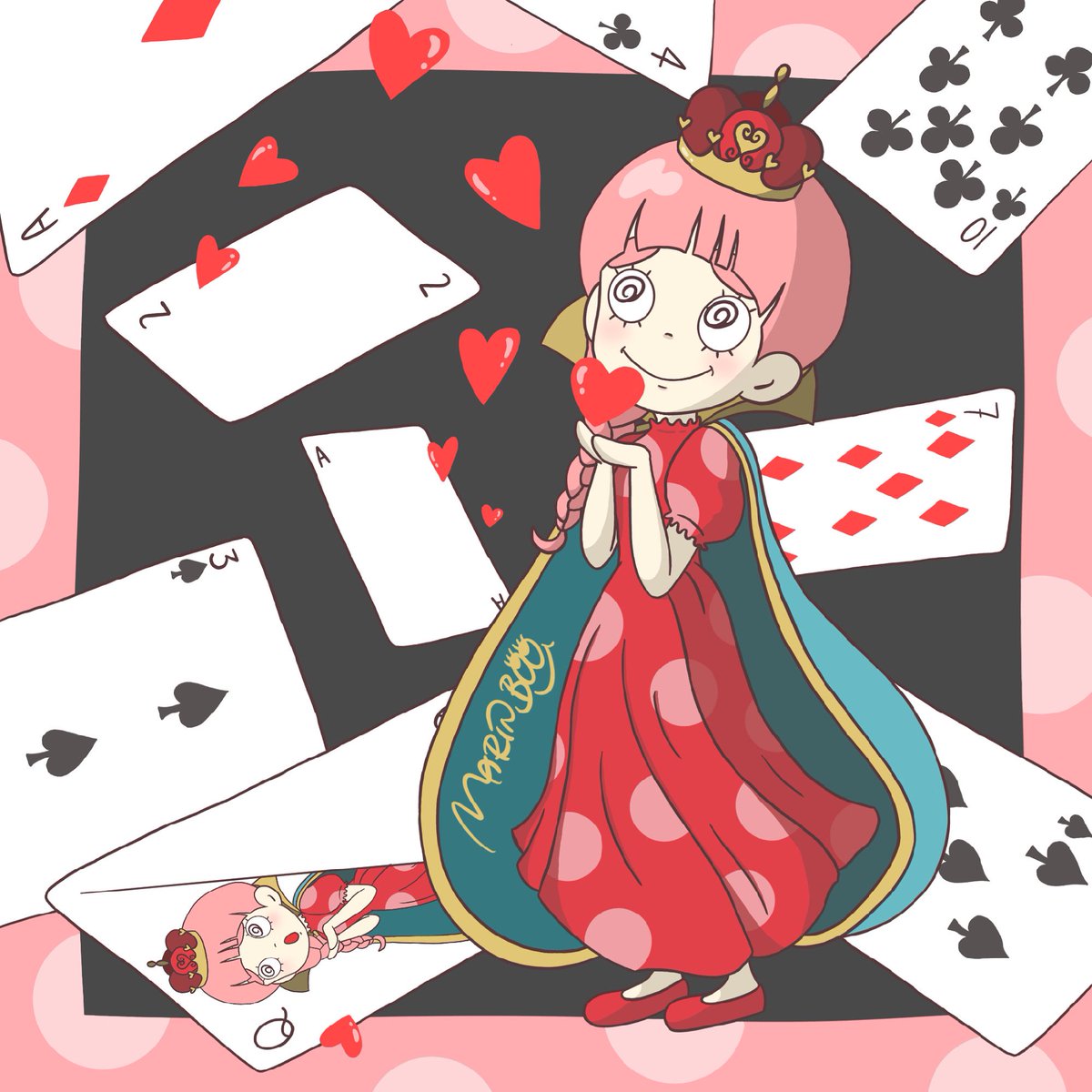 H ハートのクイーン Etiketa Sto Twitter