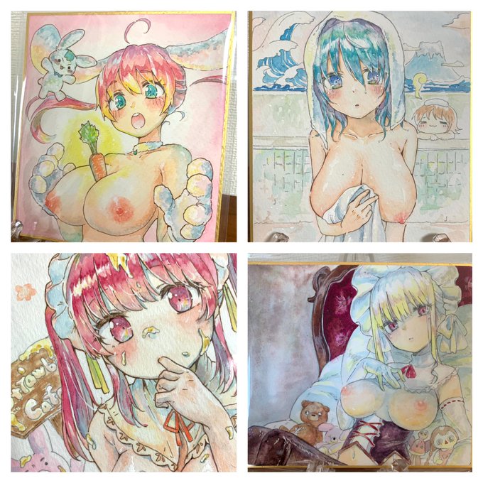 #2021年自分が選ぶ今年上半期の4枚 
色紙いっぱいかいた 