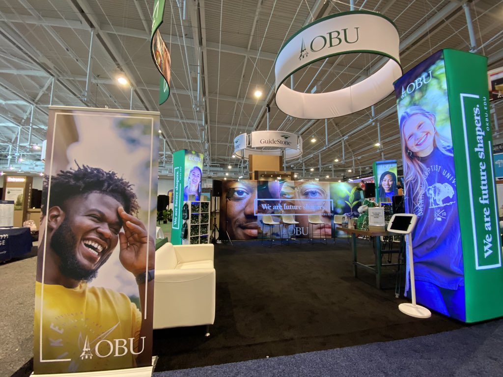obunews's tweet photo. OBU is in the house at the SBC Annual Meeting in Nashville! Watch for posts featuring exciting panel discussions, alumni events, awards presentations and more. Use #obusbc21 to follow what’s up as the Bison rumble into the Music City! #obubison #obufutureshapers #sbc21 #obusbc21 https://t.co/RcTO3VbFS2