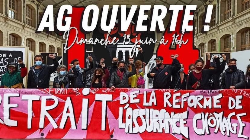 OccupationOdeon's tweet photo. Rendez vous à 16H au 104 pour une AG ouverte à toutes et tous ! 

#OccupationOdeon #104Occupe https://t.co/JKCP6zkTzw
