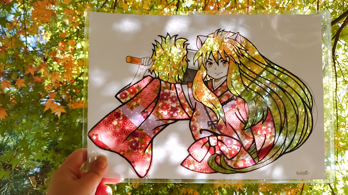 1.8万フォロワーありがとうございます🙏🙏
オリジナルを中心にファンアートもたまに描いたりしてます。

私らしく、これからも切り絵と景色を楽しんでいこうと思います。