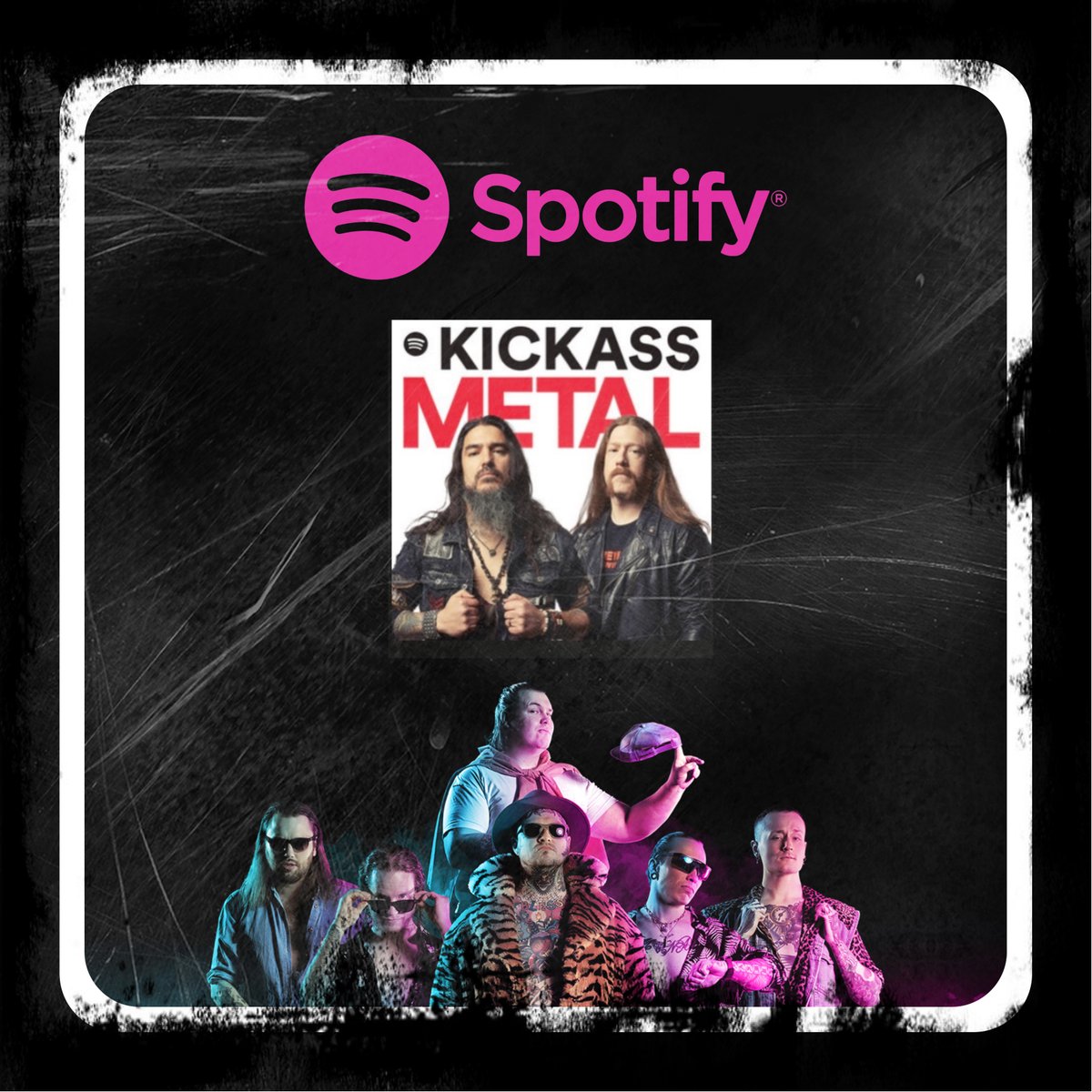 #Downfall added to @Spotify Kickass Metal Playlist! spoti.fi/KAMetal @Arising_Empire @CultNordic @MUSAMAAILMA @ESPGuitarsUSA @espn @ContraPromotion @NemAgency @SpotifySuomi #onemorningleft #hyperactive #metalcore #kickassmetal #spotify #spotifysuomi #numetal #FYP