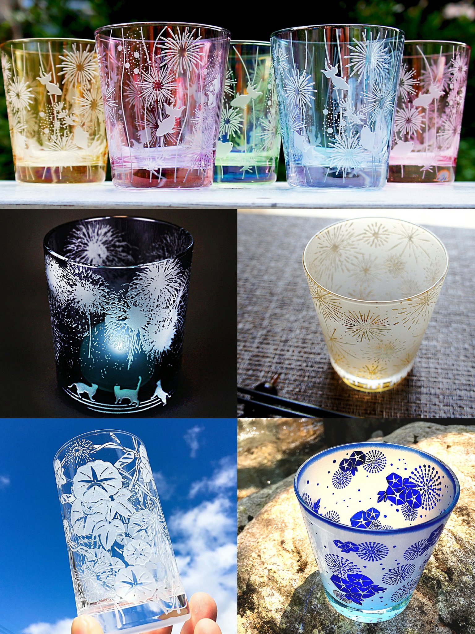 ａｒｔ空 今年の花火大会は いろんな花火グラスと美味しいお酒で家飲みかな T Co Rz2xgr60aq Twitter
