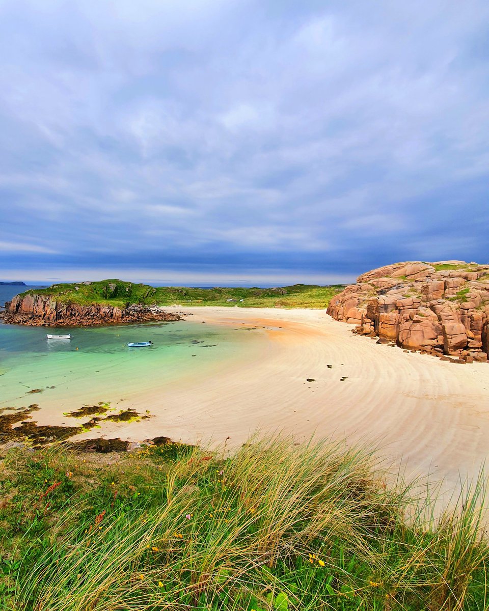 Moody skies at the Boat Strand #Donegal