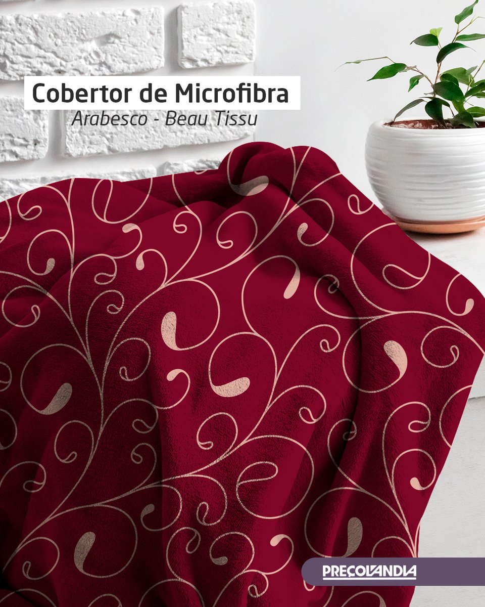 precolandia's tweet photo. Com o Cobertor de Microfibra Casal Arabesco Beau Tissu até quem não gosta do inverno vai torcer para o próximo chegar.❄

Confira em https://t.co/JMy9tbbnN7

#preçolandia #tudoparasuacasa #suamelhorcasa #cama #inverno #cobertor #cobertordemicrofibra https://t.co/bNxWnnx4Ph