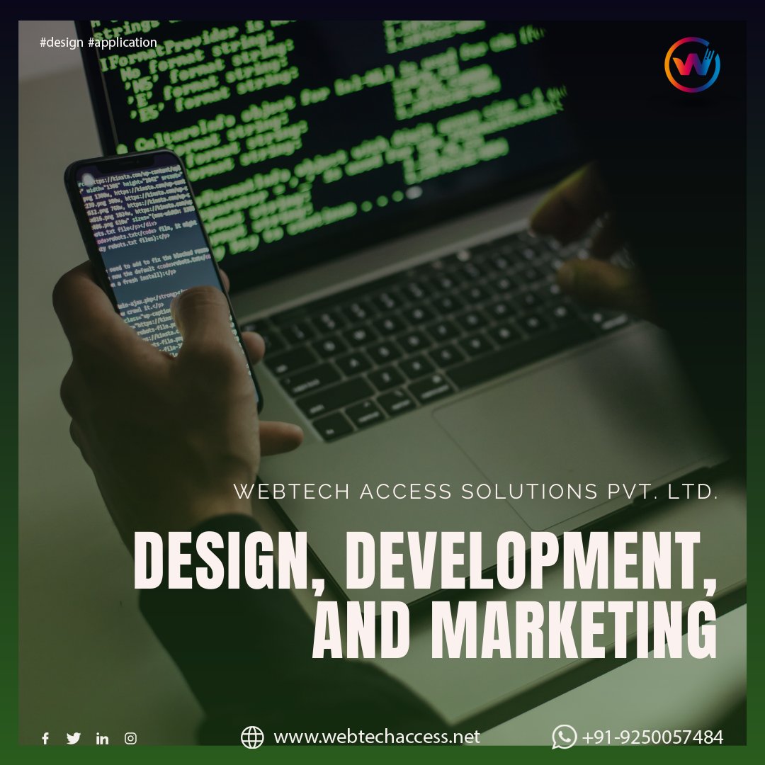 webtech_access's tweet image. For more info : webtechaccess.net
Email Address: info@webtechaccess.net
📱 : +919250057484 ( WhatsApp Only )

#websiteredesign #appdevelopment #appdeveloper #webdevelopment #mobileappdevelopment #appdesign #android #ios #app #mobileapp #webdesign #mobileapps