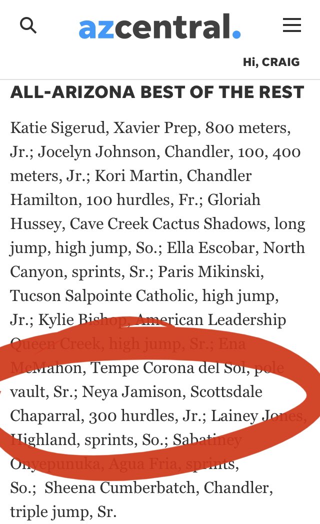 Chaparral Track & Field tweet media