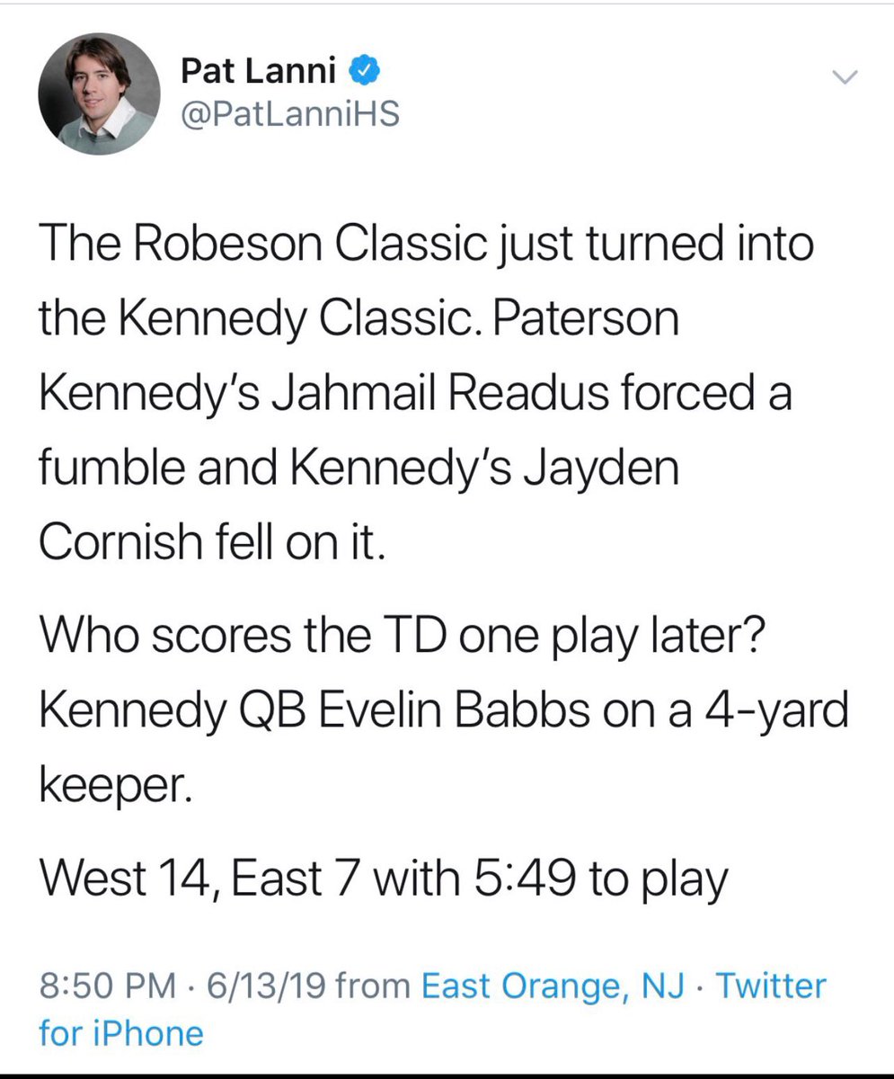 Kennedy Football - Paterson’s Flagship Program tweet media