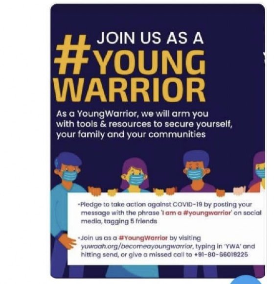 NehaVerma2210's tweet photo. I am a #YoungWarrior 
@DivyaVe22207503 
@kewat_astha 
@Anushka56788895 
@suyash_sayss 
@saxena_kshama https://t.co/WxsjOC5wfT