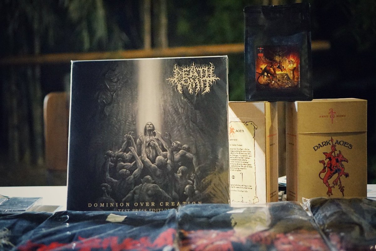 Dominion Over Creation's vinyl at Record Store Day tonight.