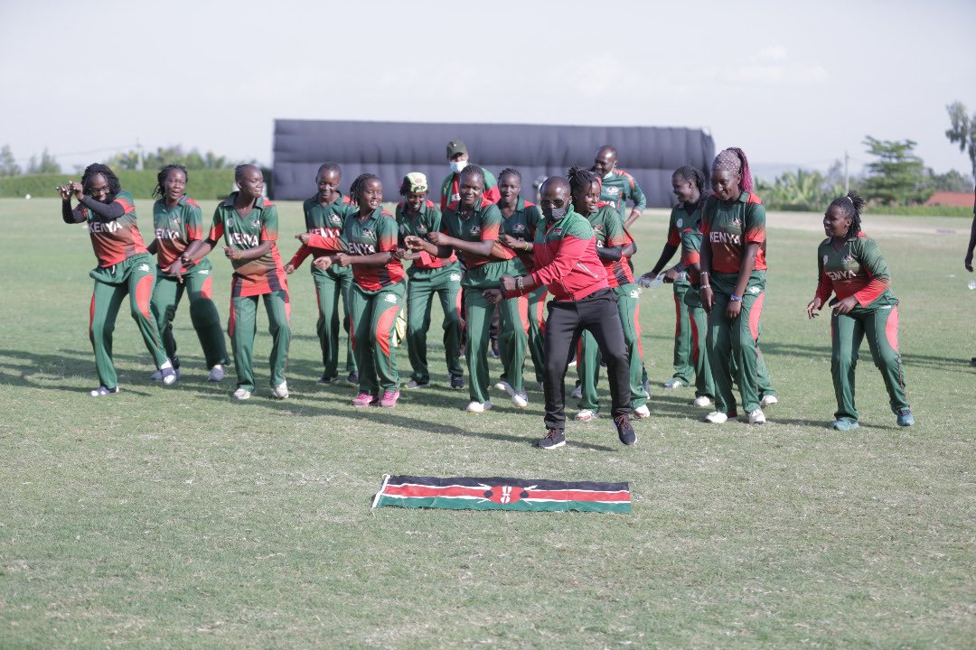 CONGRATULATIONS TO KENYA WHO STUN NAMIBIA TO WIN FOURTH TITLE AT KWIBUKA WOMEN’S TWENTY20 TOURNAMENT IN KIGALI, HOSTS @RwandaCricket TAKE THIRD PLACE #kwibukaT20