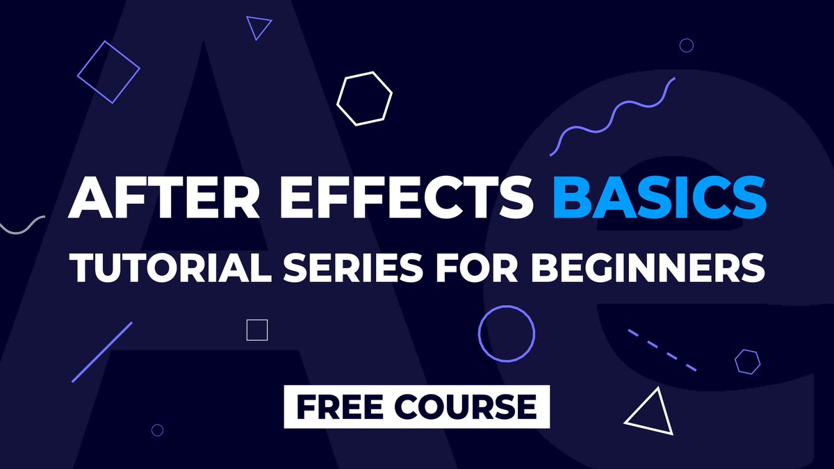 _abhishekdubey_'s tweet image. I&apos;m starting a New After Effects Basics Tutorial Series For Beginners - Free Course on YouTube

Learn Basics of Motion Graphics in After Effects: bit.ly/AeBasicsCourse

@AdobeAE #aftereffects #motiongraphics