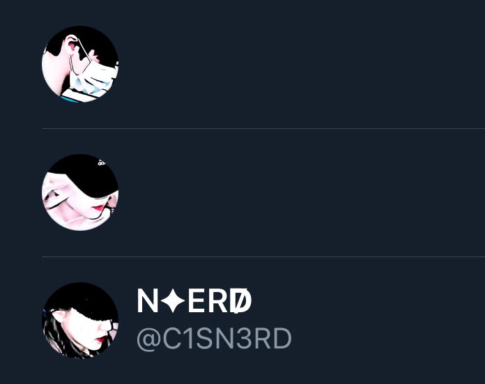 N✦ERD̸ close tweet media