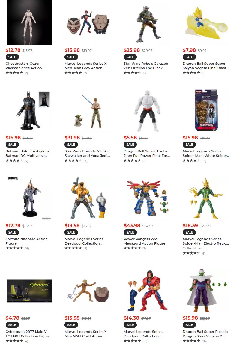 Wario64 on Twitter "20 off clearance action figures at GameStop https