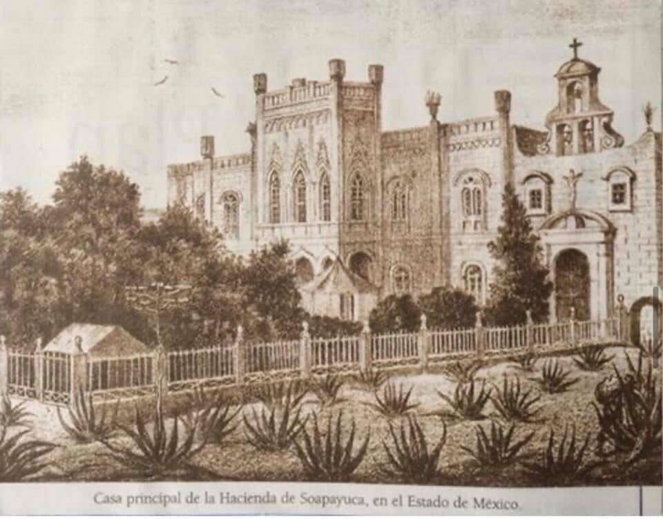 andregrupo's tweet photo. Hacienda Soapayuca Estado México, el dueño original de esta hacienda fue Nicolás Campero mejor conocido como el 5.  marqués del apartado, Conde de Alcaraz. Maximiliano de Habsburgo le regaló al hacendado las escaleras talladas en madera traída de Bélgica. https://t.co/EXUgMB0s7s