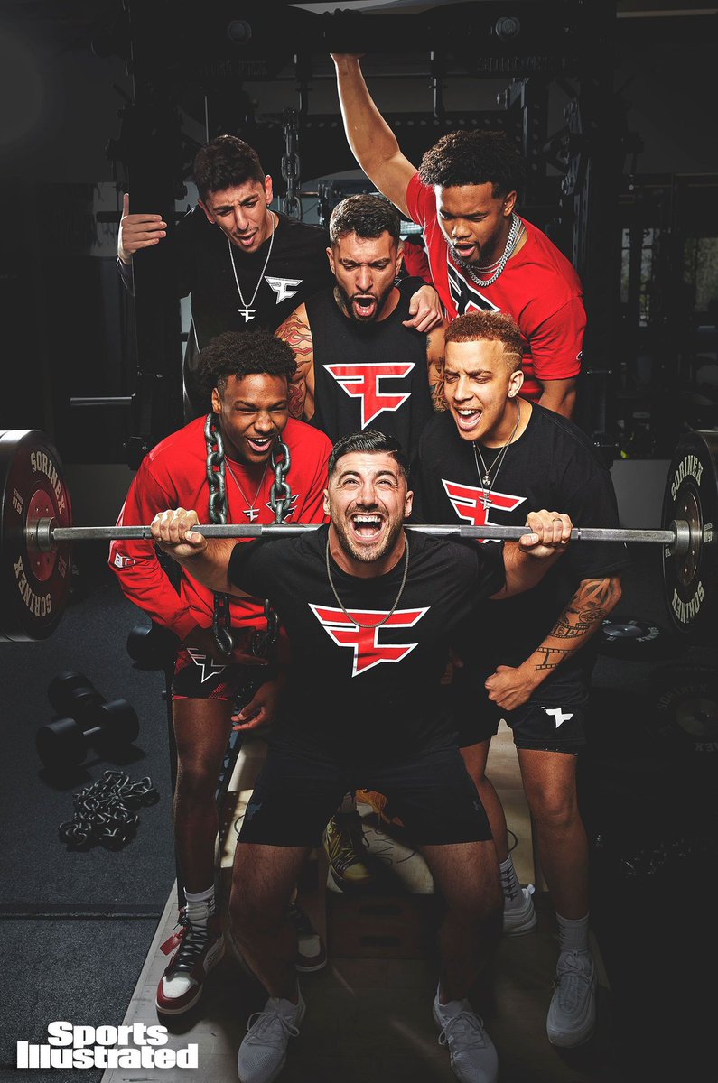 RICKMA's tweet photo. Hey, did we do it right?? @NICKMERCS @Swagg @FaZeRug @Temperrr @itsBronnyJames @K1 @SInow @FaZeClan @GFuelEnergy @GFUELesports @GammaLabs @RICKMAGAMING @RickmaJr #MFAM #GFUEL #SportsIllustrated #FazeClan #FaZeUp #FAMILY https://t.co/nK8yYELjFG