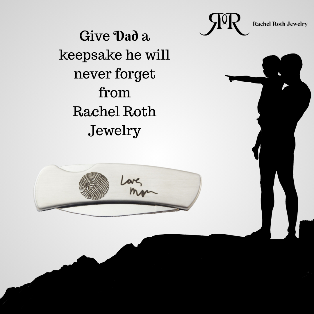 RachelRothJewel's tweet photo. Give Dad a special keepsake from Rachel Roth Jewelry he will never forget!

#father'sdaygift #fathergift #dadgifts #mengifts #keepsakegift #rachelrothjewelry https://t.co/L9qyEfZsCN