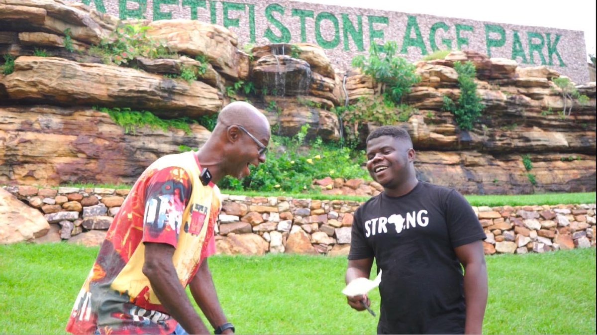 wode_maya's tweet photo. Few months ago I found a Ghanaian man who transformed a refuse dumb into a park which serves as a recreational center for his community!Today my @Youtube subscribers &amp; I decided to raise $10,000 for him to continue the development of the Park! https://t.co/2zKWwHLR2B